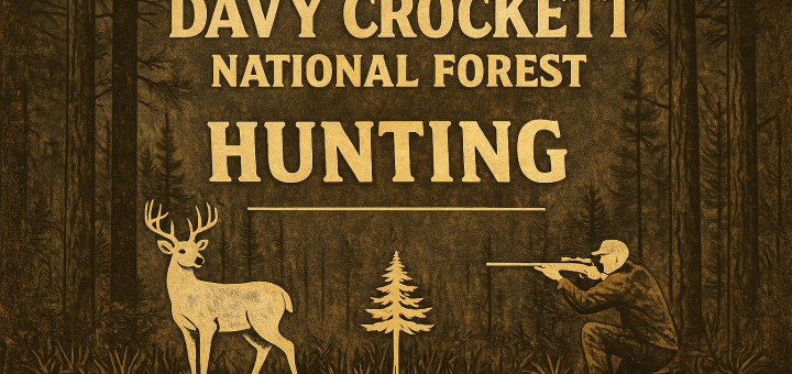 Hunting in Davy Crockett National Forest