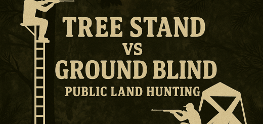 TREE STAND HUNTING vs GROUND BLIND HUNTING ON PUBLIC LAND